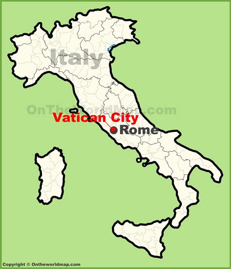 vatican city location.